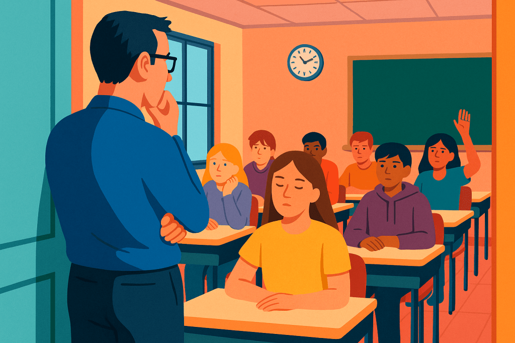 Ciò che tace, insegna.L’insegnamento come arte dell’ascolto, nell’epoca che ha paura del silenzio.